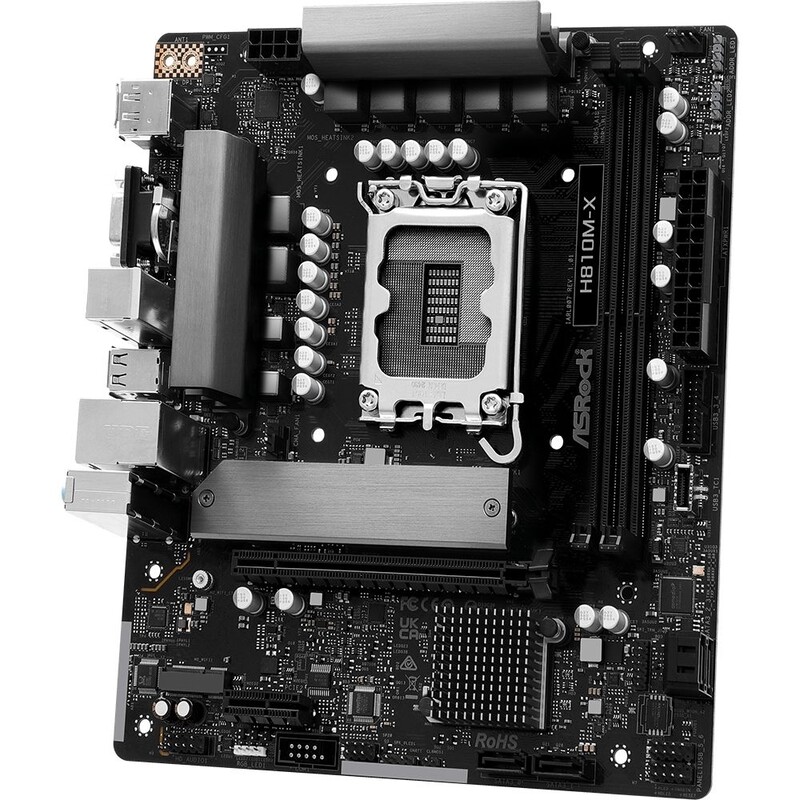 Материнская плата ASRock H810M-X Socket 1851