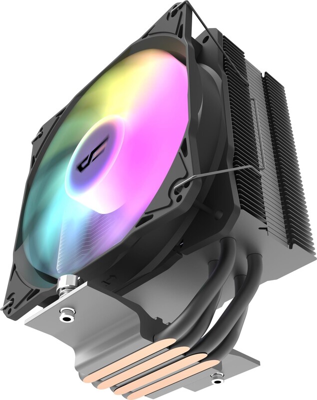 Кулер процессорный DarkFlash F4 PRO A-RGB Black