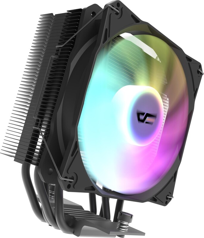 Кулер процессорный DarkFlash F4 PRO A-RGB Black