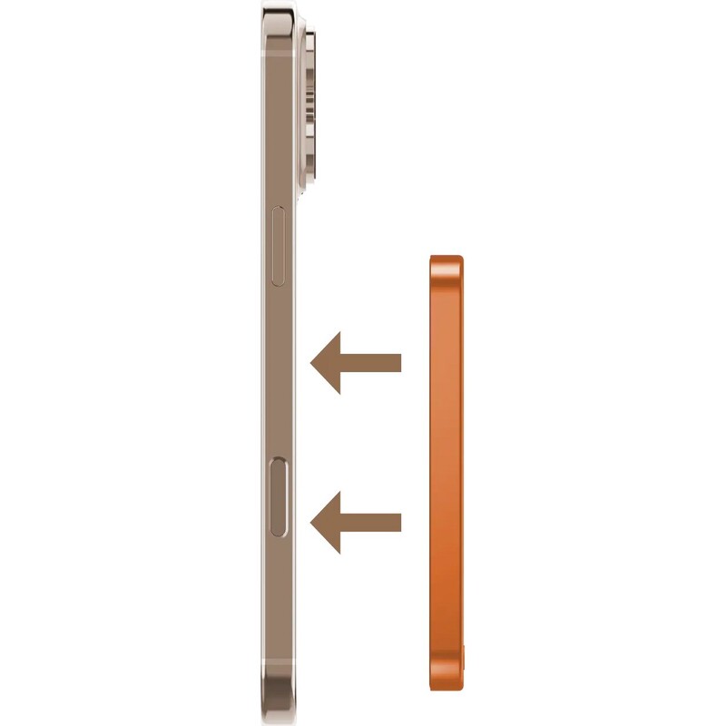 Універсальна мобільна батарея Momax Q.Mag X 5000mAh 20W Orange (IP116AM)