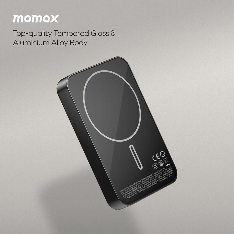 Универсальная мобильная батарея Momax Q.Mag X1 10000mAh 20W Black (IP117AD)
