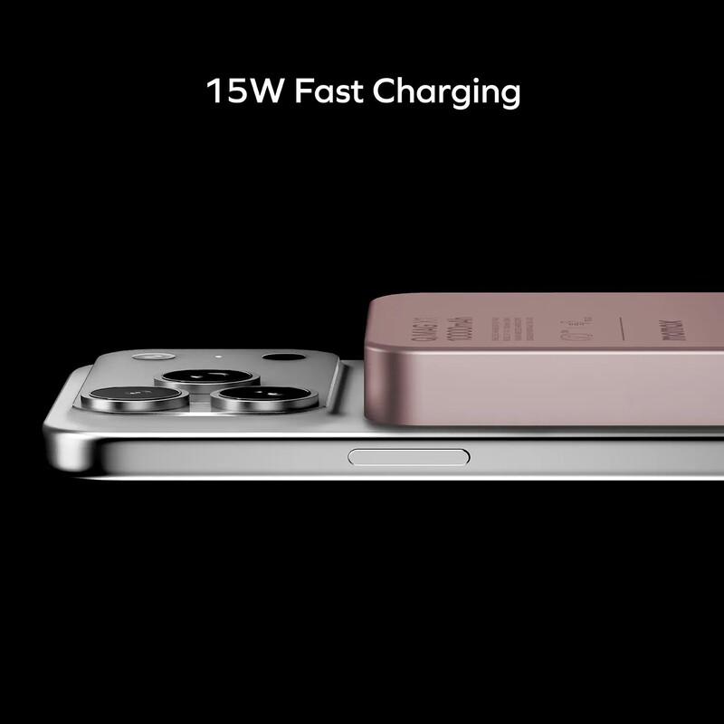 Универсальная мобильная батарея Momax Q.Mag X1 10000mAh 20W Pink (IP117AP)
