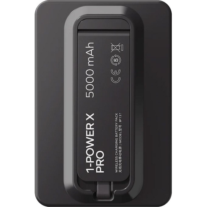 Універсальна мобільна батарея Momax 1-Power X Pro 5000mAh 20W Black (IP131HKD)