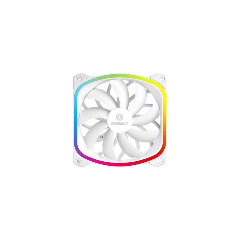 Вентилятор Enermax SquA RGB ARGB White (UCSQARGB12P-W-SG)