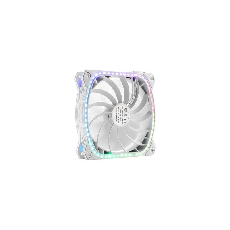 Вентилятор Enermax SquA RGB ARGB White (UCSQARGB12P-W-SG)