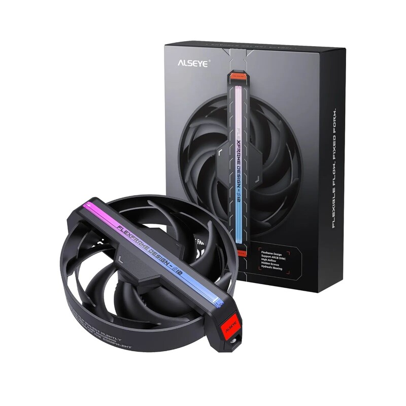 Вентилятор Alseye DM12-B ARGB Black (AS.04.10.0001)