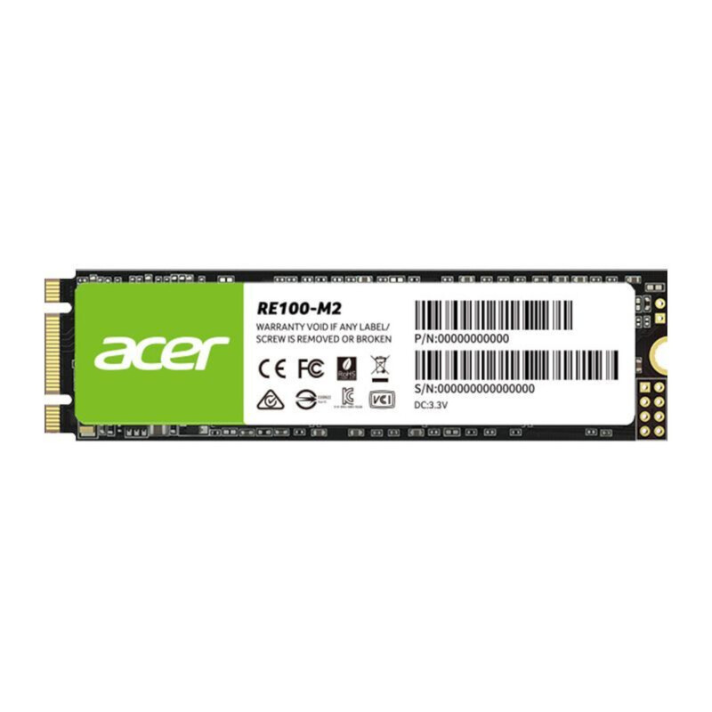 Накопичувач SSD 2TB Acer RE100 M.2 2280 SATA III 3D NAND TLC (BL.9BWWA.116)