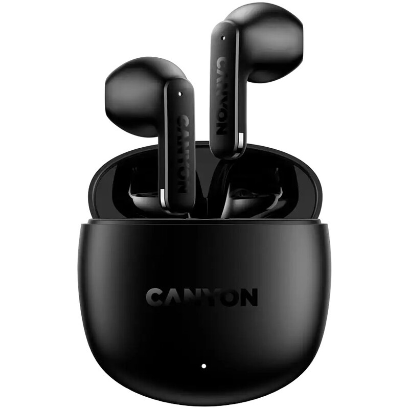 Bluetooth-гарнітура Canyon TWS-13 Headset OnGo Black (CNS-TWS13BK)