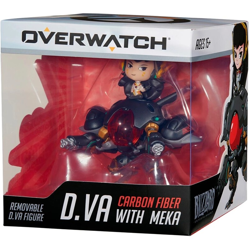 Коллекционная фигурка FS Holding Overwatch Vinyl Carbon Fiber D.Va MEKA Buddy (B63524)