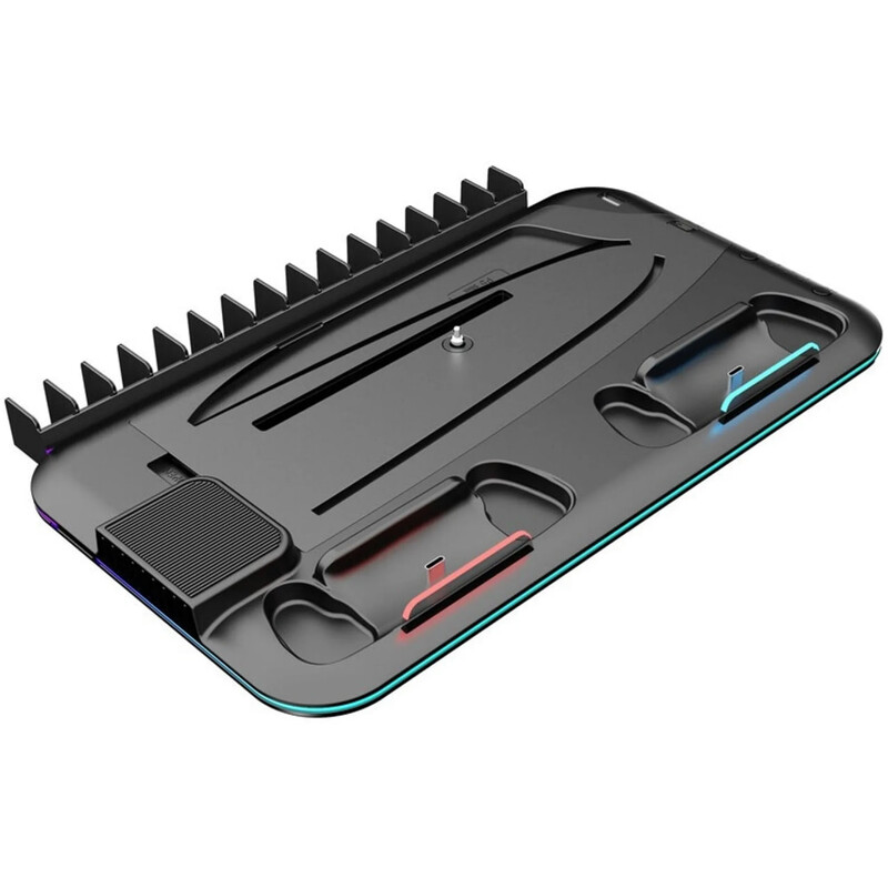 Мультифункціональна зарядна підставка Canyon CS-51 для PS5 Black (CND-CSPS5B-1)