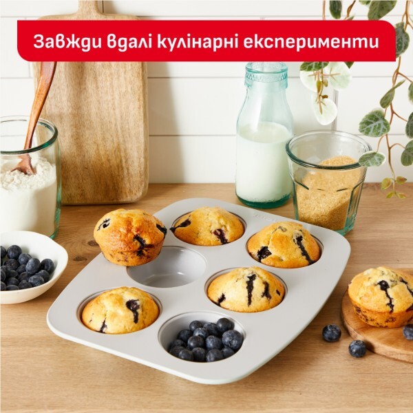 Форма для выпечки 6 маффинов Tefal Ceramik (J1755604)
