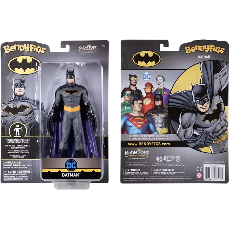 Колекційна фігурка Noble Collection DC Cosmics Batman – Comic Bendyfig (NN4401)