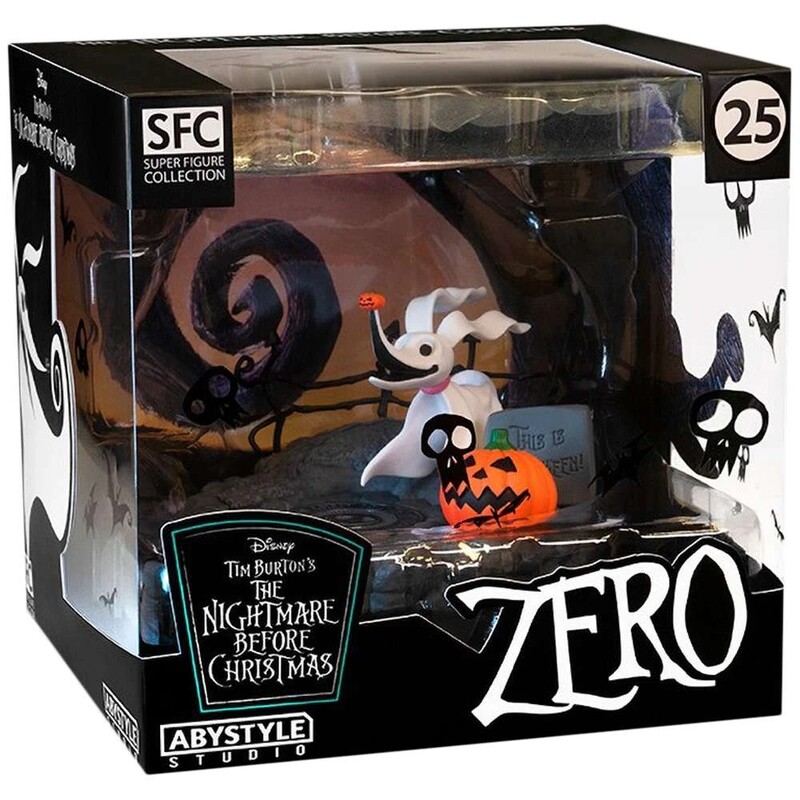 Колекційна фігурка ABYstyle Studio Nightmare Before Christmas Zero (ABYFIG038)