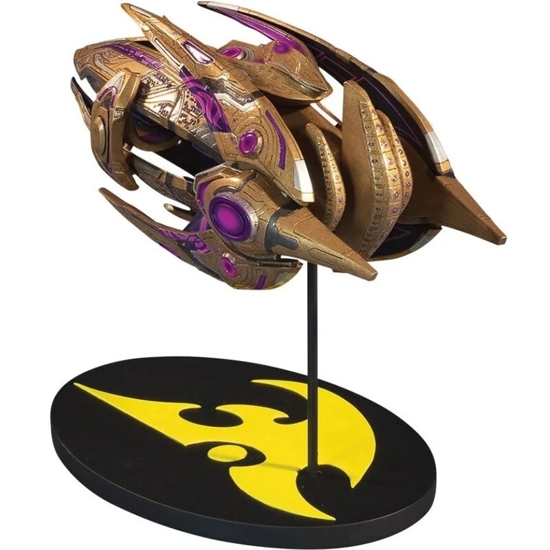Коллекционная фигурка Dark Horse StarCraft Limited Edition Golden Age Protoss Carrier Ship Replica (3008-720)