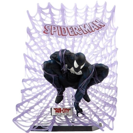 Колекційна фігурка McFarlane Marvel Collection Spider-Man (Black Suit) Chase (14832CHASE)