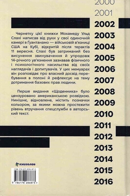 Щоденник Ґуантанамо / Мохамеду Ульд Слахі