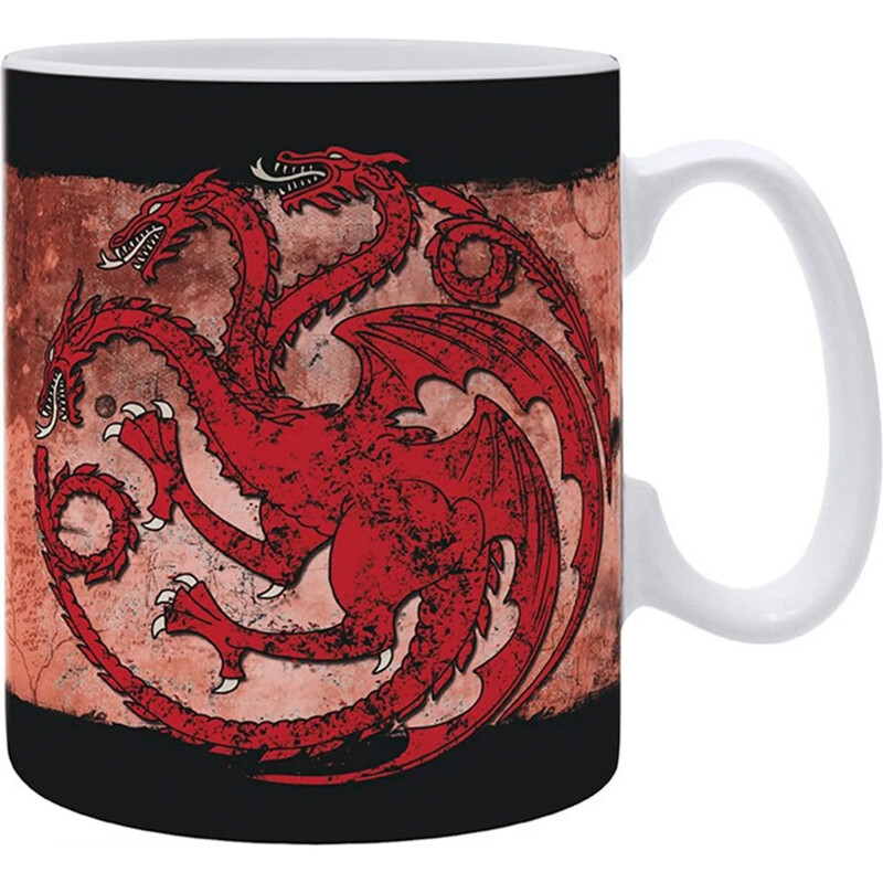 Чашка Abystyle Game of Thrones Fire and Blood Targaryen 460 мл (ABYMUG066)