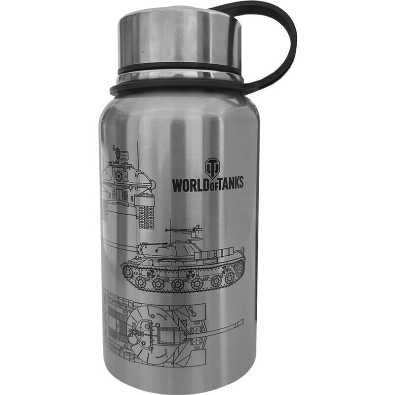 Термос Wargaming World of Tanks 650 мл Silver (FWGTHERMOS23STL00)