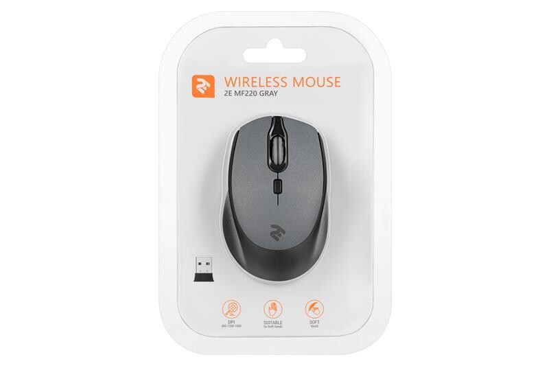 Миша 2E MF220 WL Grey (2E-MF220WB) USB
