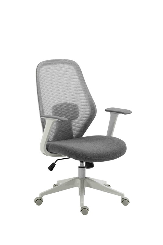 Крісло офісне 2E Office OC110 Gray (2E-OC110-GRAY)