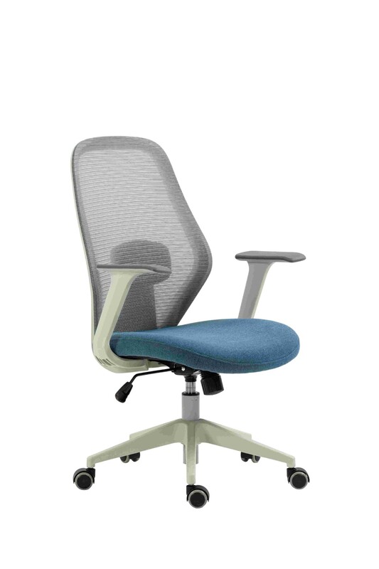 Крісло офісне 2E Office OC110 Blue (2E-OC110-BLUE)