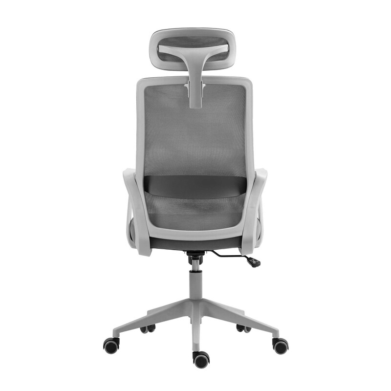 Крісло офісне 2E Office OC120 Gray (2E-OC120-GRAY)