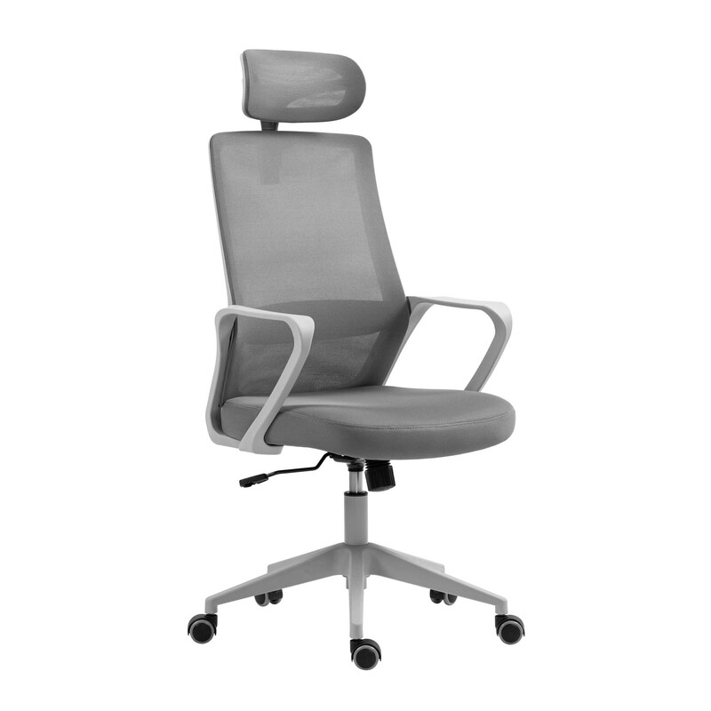 Крісло офісне 2E Office OC120 Gray (2E-OC120-GRAY)