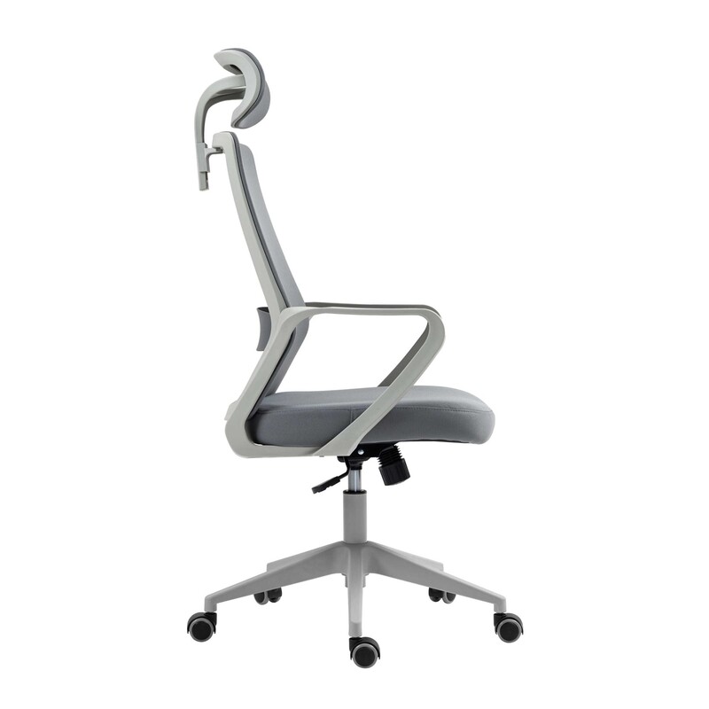 Крісло офісне 2E Office OC120 Gray (2E-OC120-GRAY)