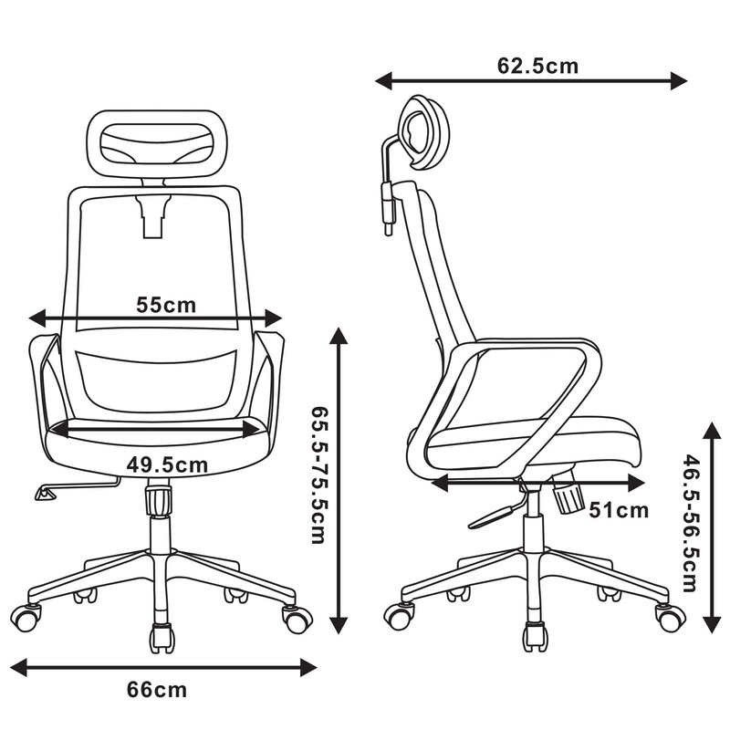 Крісло офісне 2E Office OC120 Gray (2E-OC120-GRAY)