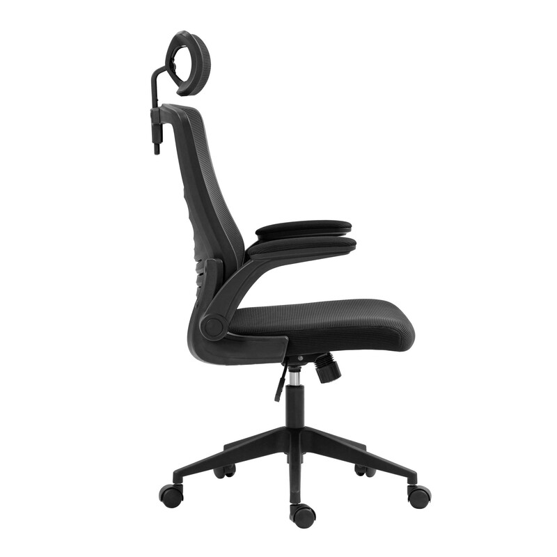 Крісло офісне 2E Office OC130 Black (2E-OC130-BLACK)
