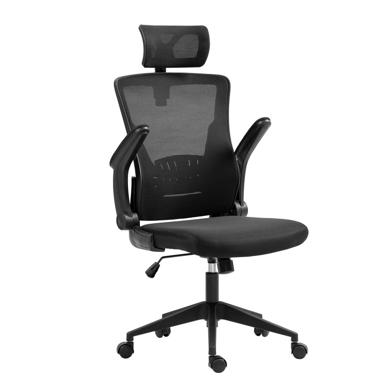 Крісло офісне 2E Office OC130 Black (2E-OC130-BLACK)