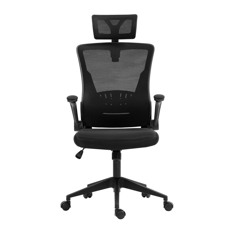 Крісло офісне 2E Office OC130 Black (2E-OC130-BLACK)