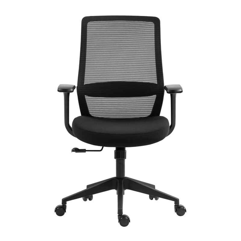 Крісло офісне 2E Office OC140 Black (2E-OC140-BLACK)