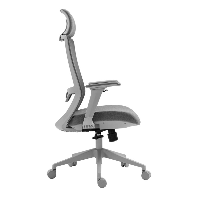 Крісло офісне 2E Office OC150 Grey (2E-OC150-GREY)