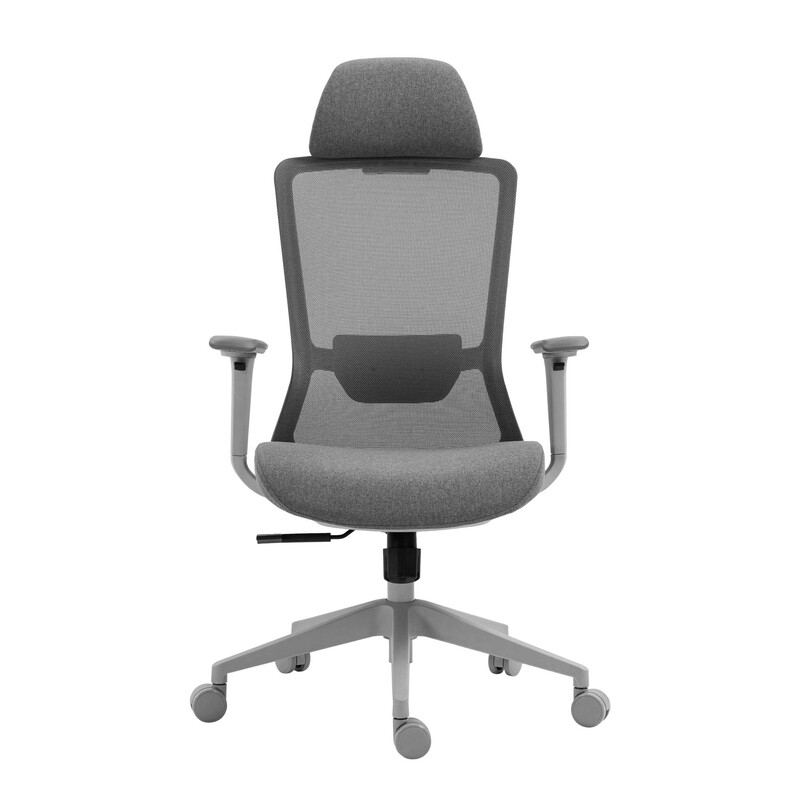 Крісло офісне 2E Office OC150 Grey (2E-OC150-GREY)