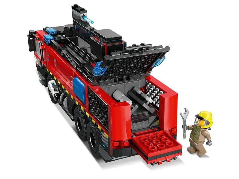 Конструктор LEGO City Пожежна вантажівка в аеропорту (60499)