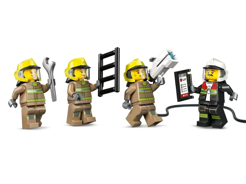 Конструктор LEGO City Пожежна вантажівка в аеропорту (60499)