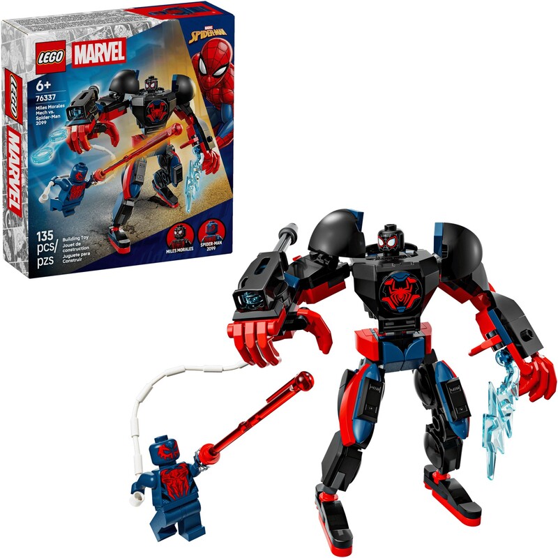 Конструктор LEGO Marvel Super Heroes Робот Майлза Моралеза vs Людина-павук 2099 (76337)