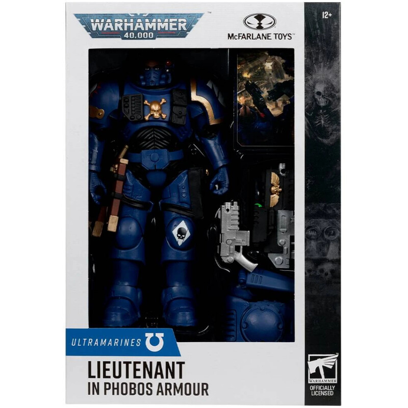 Коллекционная фигурка McFarlane Warhammer 40K Lieutenant In Phobos Armor Space Marine 7IN WV1 (10906)