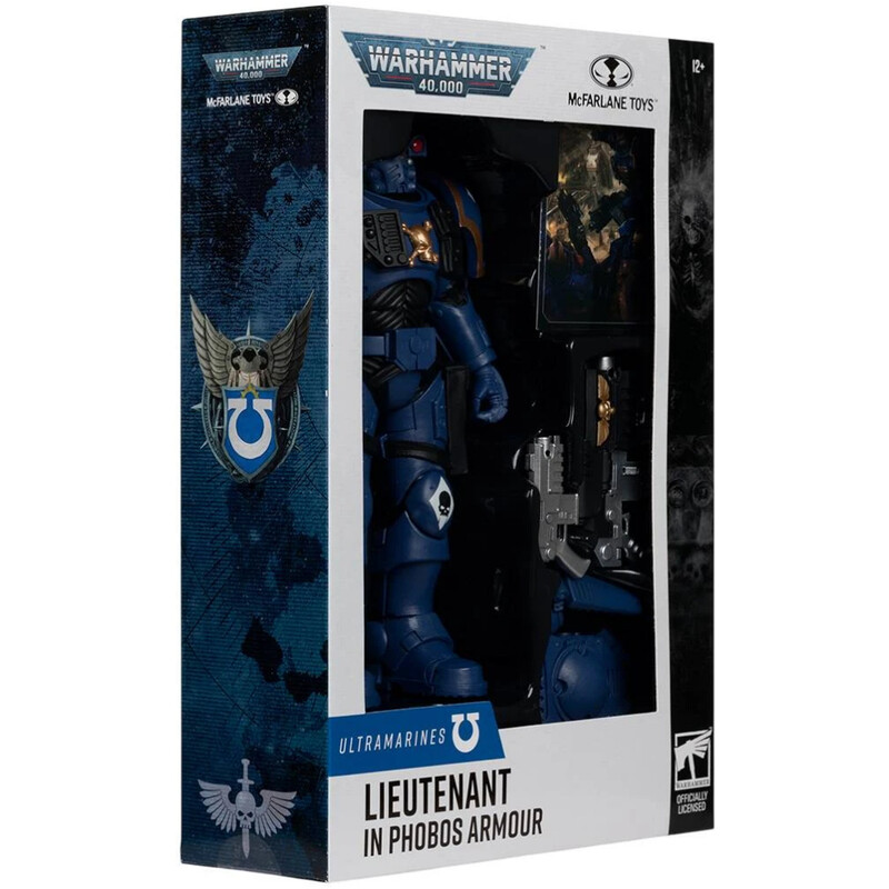Коллекционная фигурка McFarlane Warhammer 40K Lieutenant In Phobos Armor Space Marine 7IN WV1 (10906)