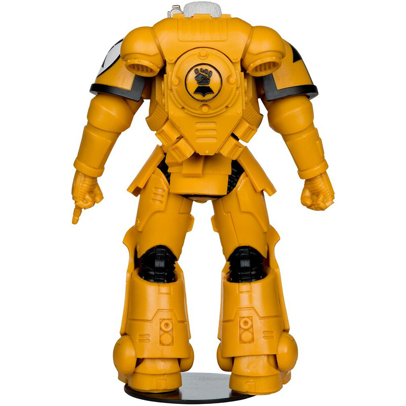Коллекционная фигурка McFarlane Warhammer 40K Intercessor Sergeant Imperial Fist Gold Label 7IN (10954)