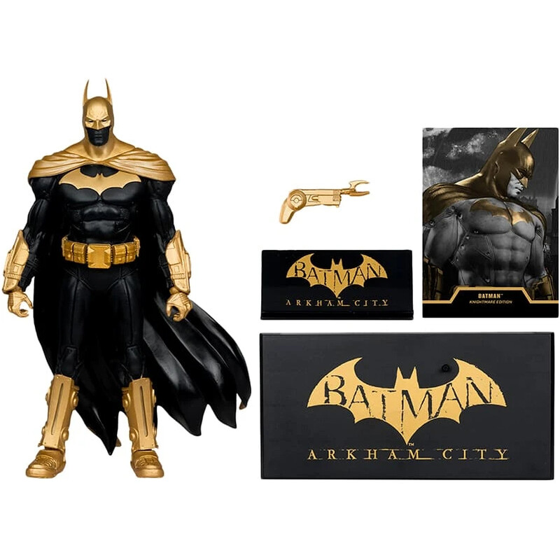 Коллекционная фигурка McFarlane DC Comics Batman Arkham City Knightmare Gold Label 7IN (17239)