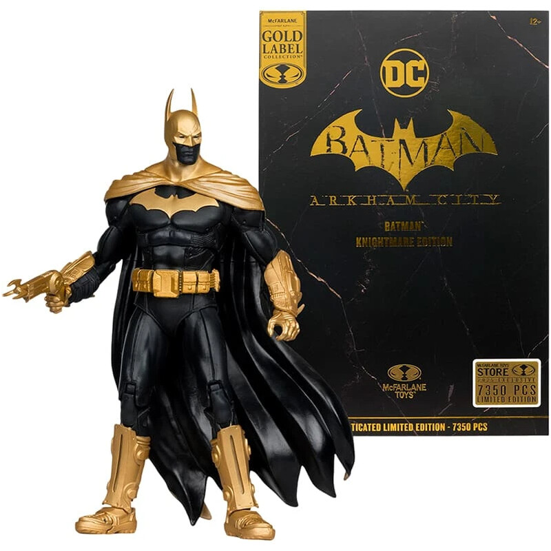 Коллекционная фигурка McFarlane DC Comics Batman Arkham City Knightmare Gold Label 7IN (17239)