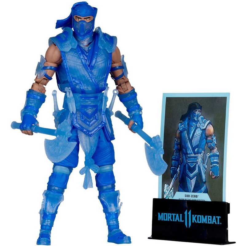 Колекційна фігурка McFarlane Mortal Kombat 11 Sub-Zero-Glow In The Dark Edition Gold Label (11097)