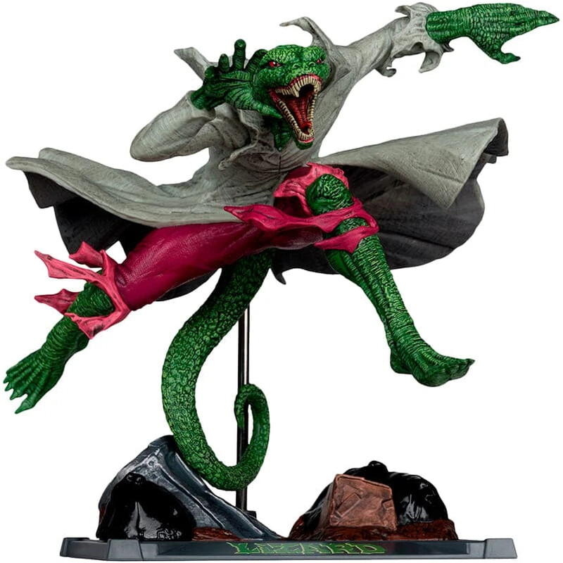 Колекційна фігурка McFarlane Marvel The Lizard 1:10th Scale with Scene Spider-Man #2 (14841)