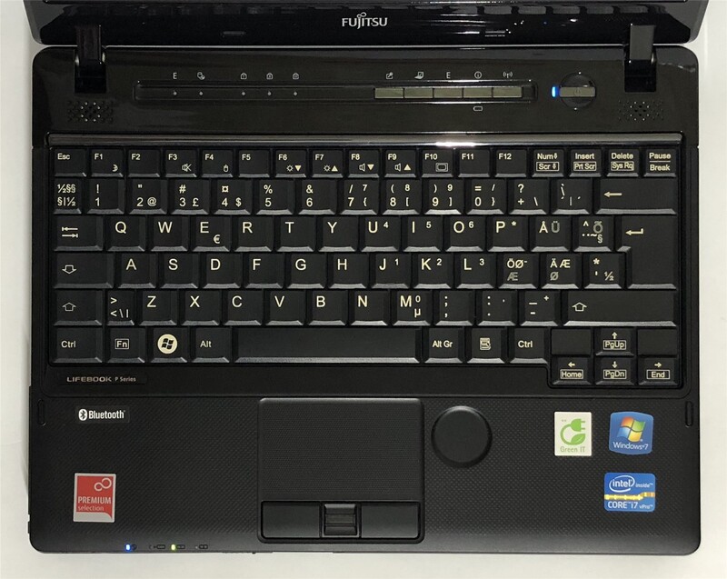 Ноутбук Fujitsu LifeBook P771 / 12.5" (1280х800) / i7-2617M / 8GB / 128GB SSD / 3G / Win10Pro - Б/у