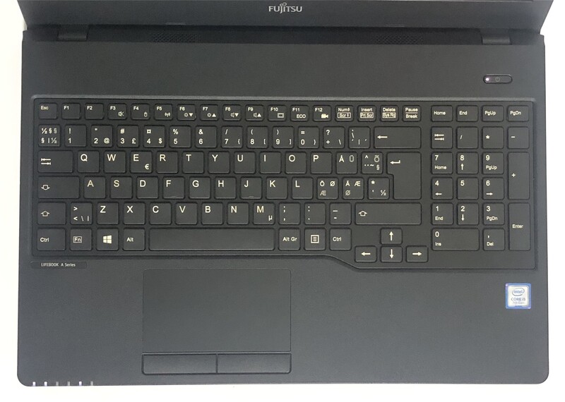 Ноутбук Fujitsu Lifebook A357 / 15.6" FullHD IPS / i3-6006U / 8GB / 128GB SSD / Win10Pro - Б/в