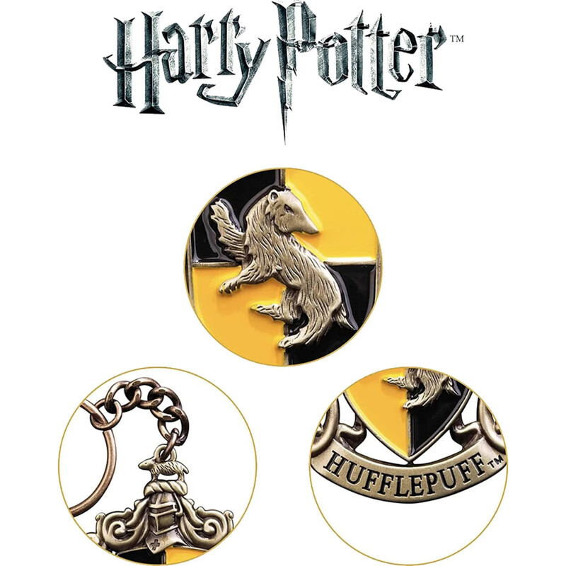 Брелок Noble Collection Harry Potter Huffelpuff Crest (NN7677)