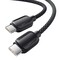 Фото - Кабель Essager Breeze USB Type-C - USB Type-C (M/M), 100W, 2 м Black (EXCTT1-WLA01-P) | click.ua