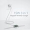 Фото - Бездротовий зарядний пристрій Essager YiT 15W White (EWXCX-YT02-Z) | click.ua